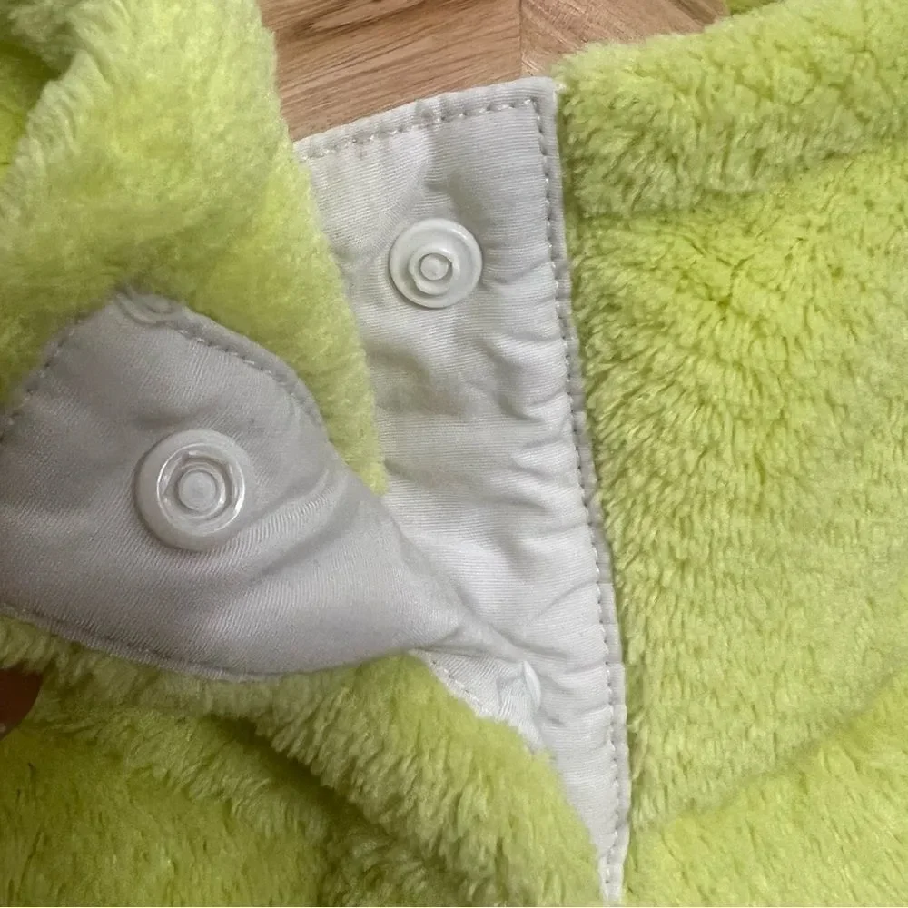 Patagonia Women's Re-Tool Snap-T Fleece Pullover Neon Yellow Size S